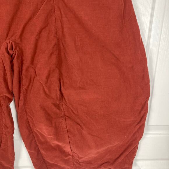Nwot SHACK INCORPORATED Pants M Micro Corduroy Super-Wide-Barrel Drop Crotch - Picture 7 of 11